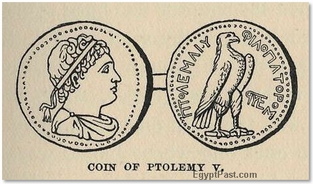 A Coin of Ptolemy V