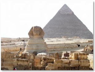 The Great Pyramid and the Sphinx